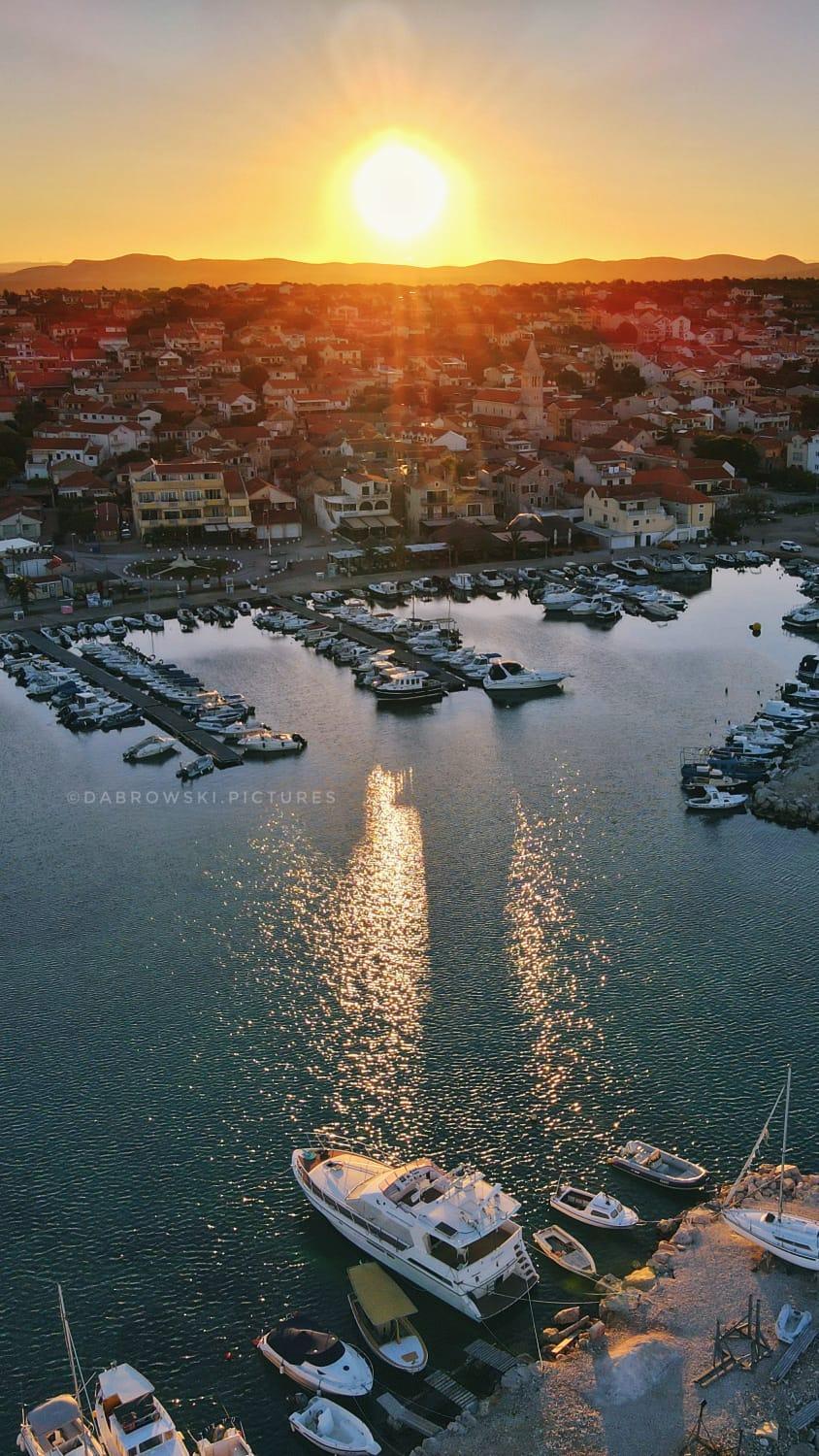 Apartments Luka Пакоштане Экстерьер фото